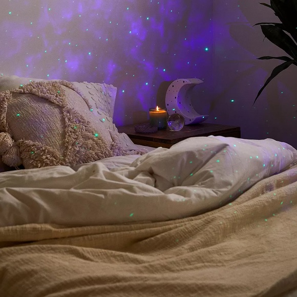 URBAN OUTFITTERS BlissLights Sky Lite LED Stars Projector Light Blue Clouds - Picture 6 of 10